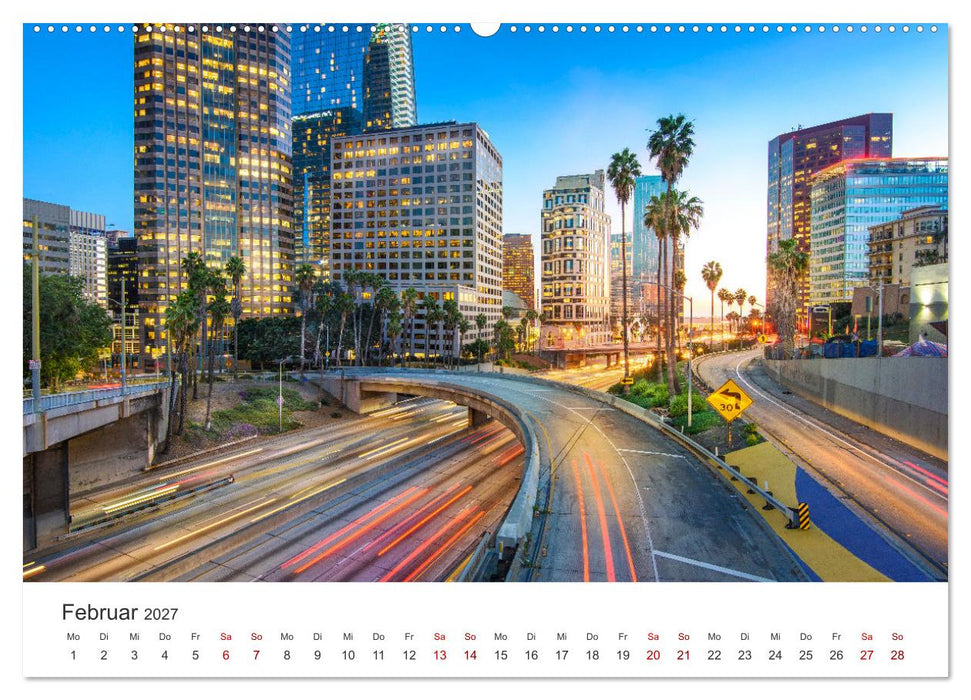 Los Angeles – Kalifornien (CALVENDO Premium Wandkalender 2027)