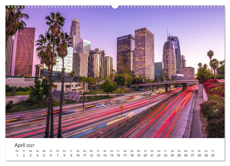 Los Angeles – Kalifornien (CALVENDO Premium Wandkalender 2027)