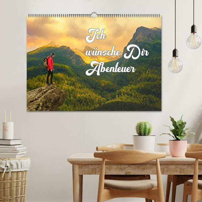 Ich wünsche Dir Abenteuer (CALVENDO Wandkalender 2027)