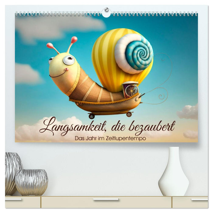 Langsamkeit, die bezaubert. Das Jahr im Zeitlupentempo. (CALVENDO Premium Wandkalender 2027)