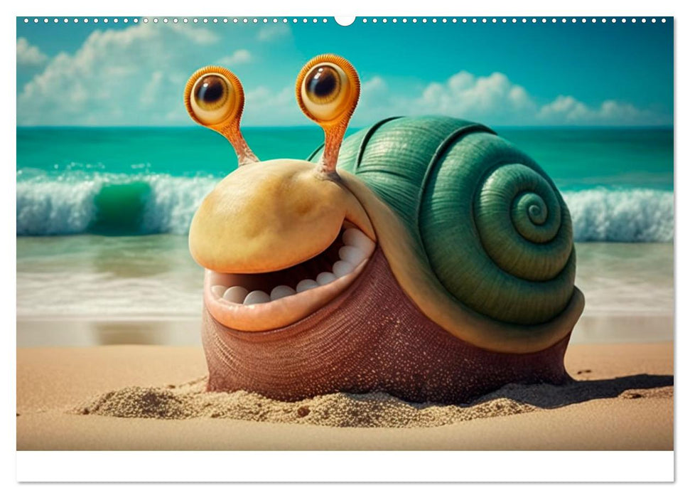 Langsamkeit, die bezaubert. Das Jahr im Zeitlupentempo. (CALVENDO Premium Wandkalender 2027)