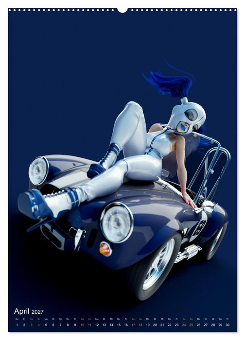Pin Up Kalender Carsten Mell (CALVENDO Wandkalender 2027)
