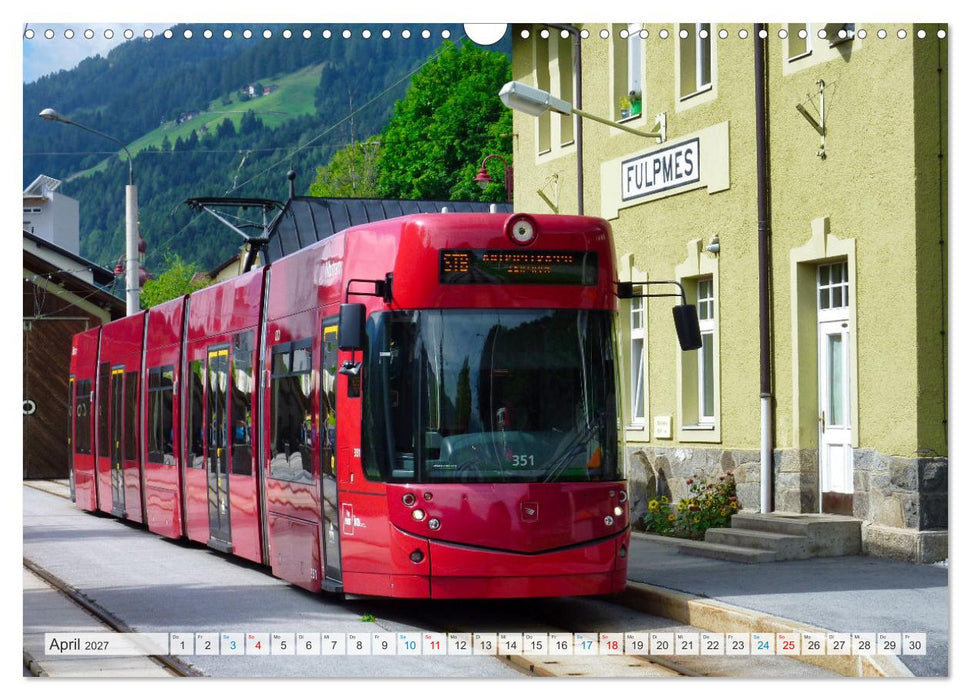Auf Schienen übers Land (CALVENDO Wandkalender 2027)