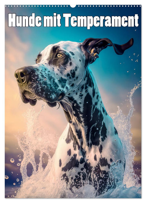 Hunde mit Temperament (CALVENDO Wandkalender 2027)