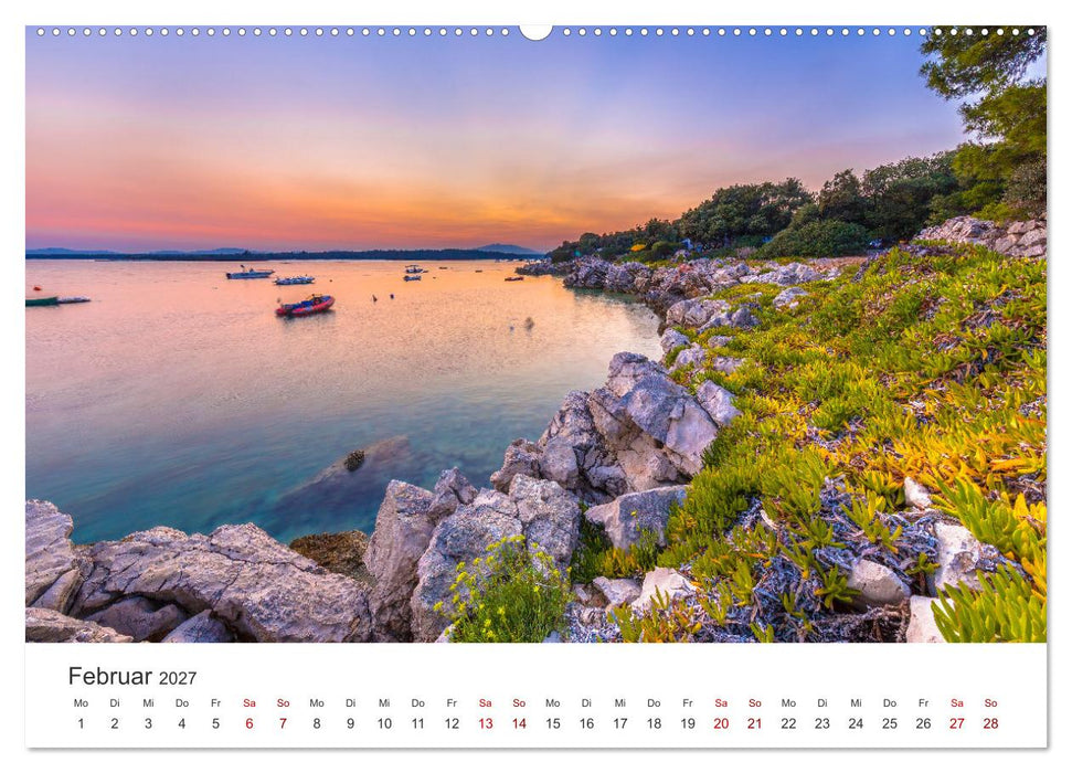 Genussmomente Kroatien (CALVENDO Premium Wandkalender 2027)