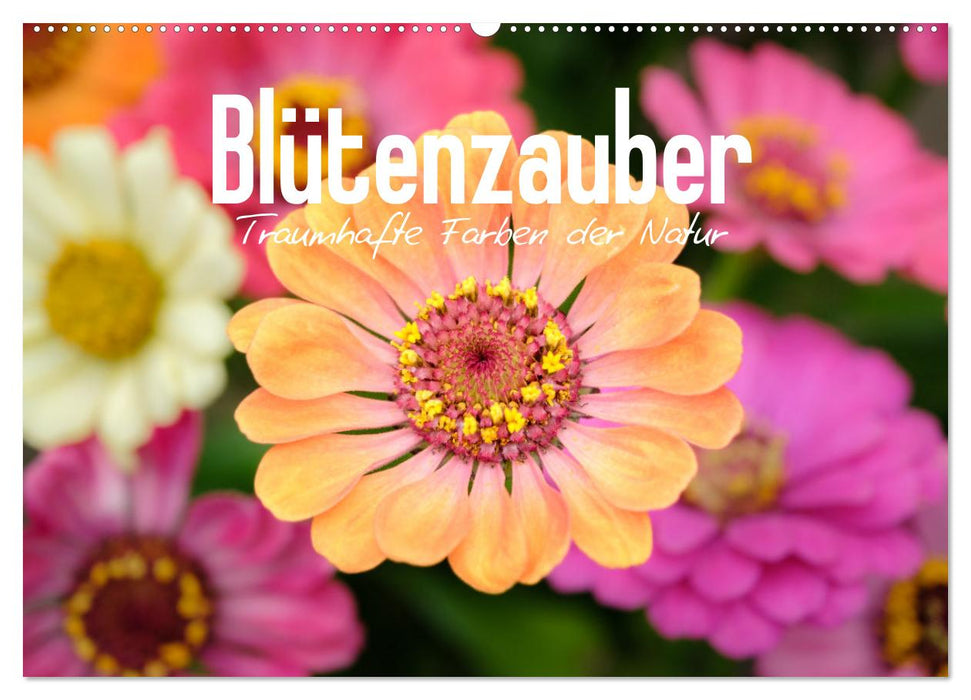Blütenzauber - Traumhafte Farben der Natur (CALVENDO Wandkalender 2027)