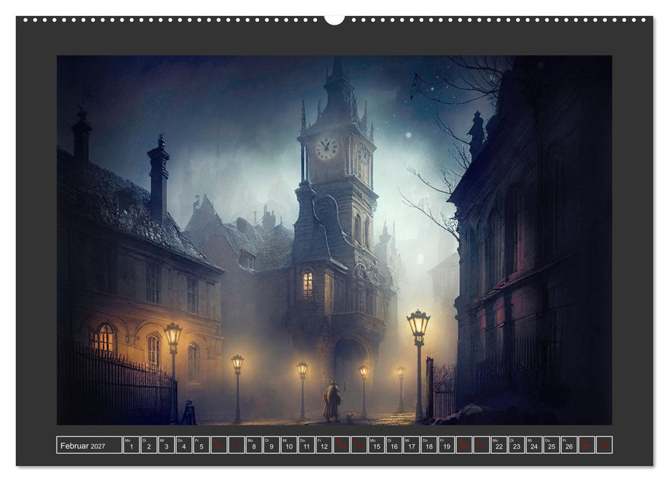 Geheimnisse der dunklen Stadt (CALVENDO Wandkalender 2027)