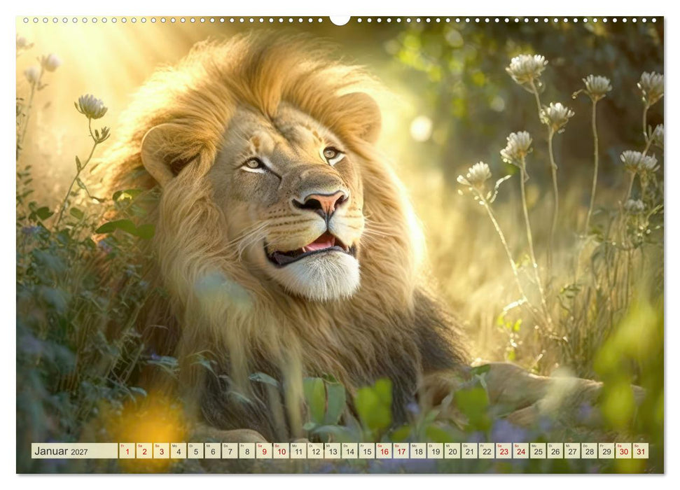Im Paradies der Tiere (CALVENDO Premium Wandkalender 2027)