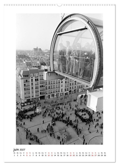 Visage de Paris, années 1970 (CALVENDO Calendrier supérieur 2027)