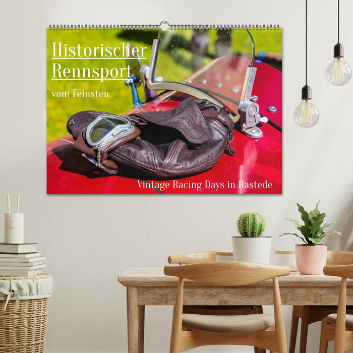 Historischer Rennsport - vom Feinsten (CALVENDO Wandkalender 2027)
