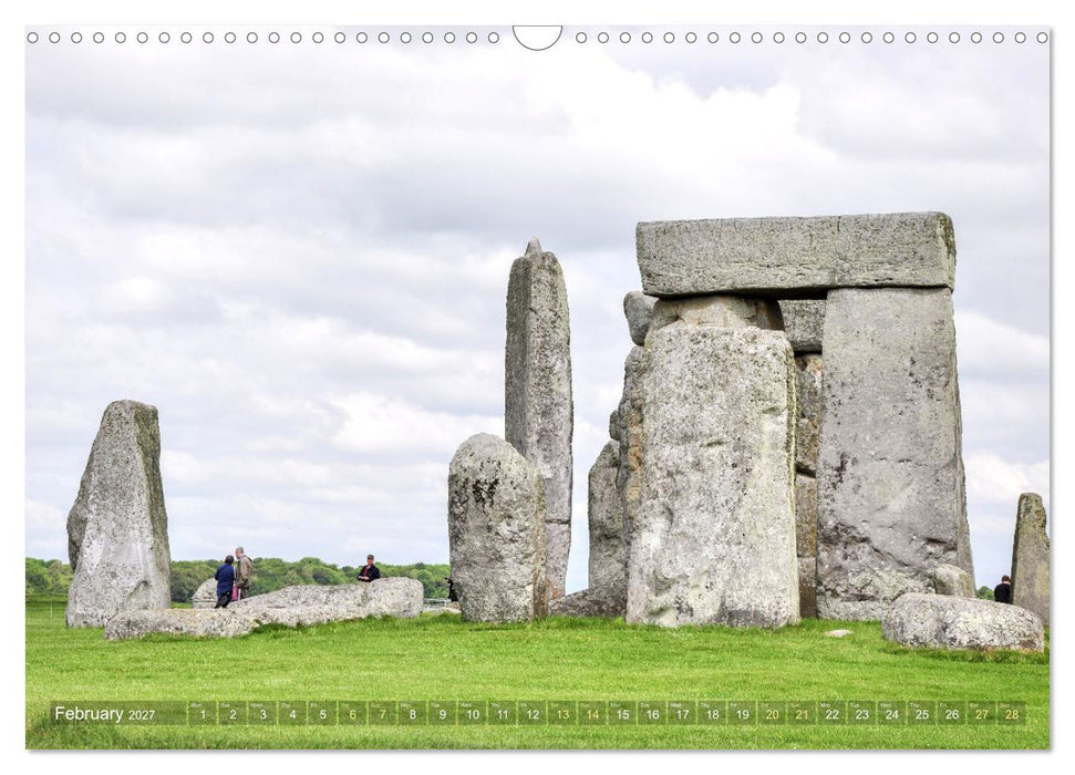 Mysterious Stonehenge (CALVENDO Monthly Calendar 2027)