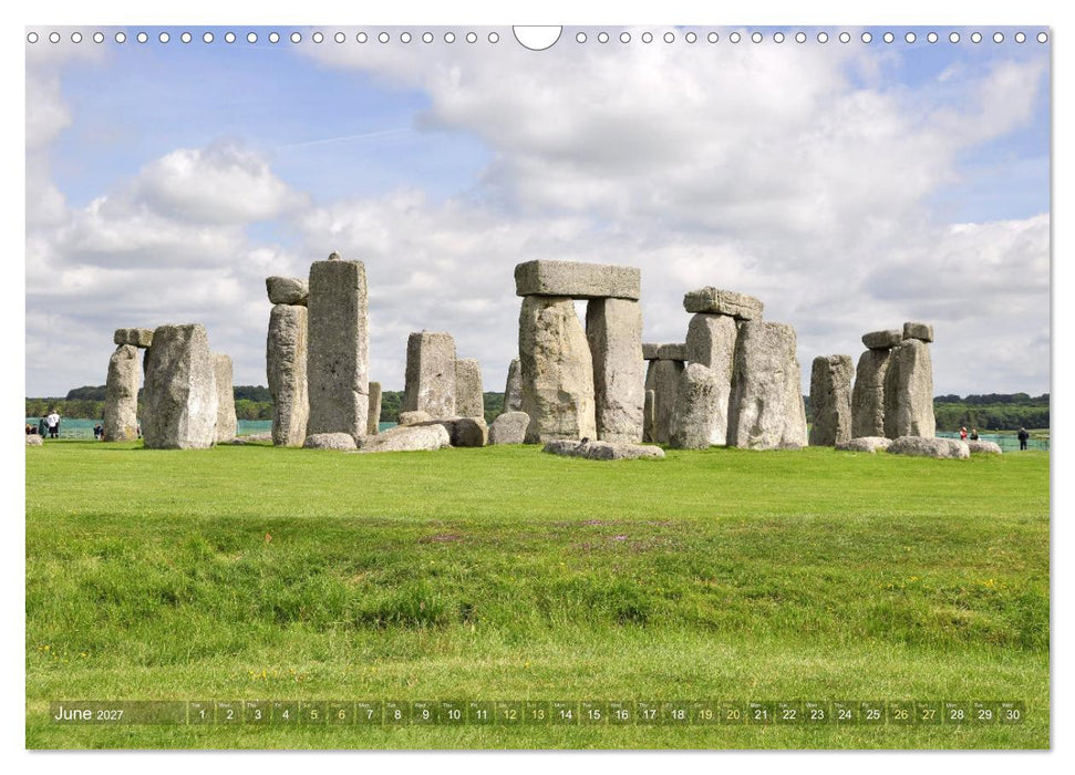 Mysterious Stonehenge (CALVENDO Monthly Calendar 2027)
