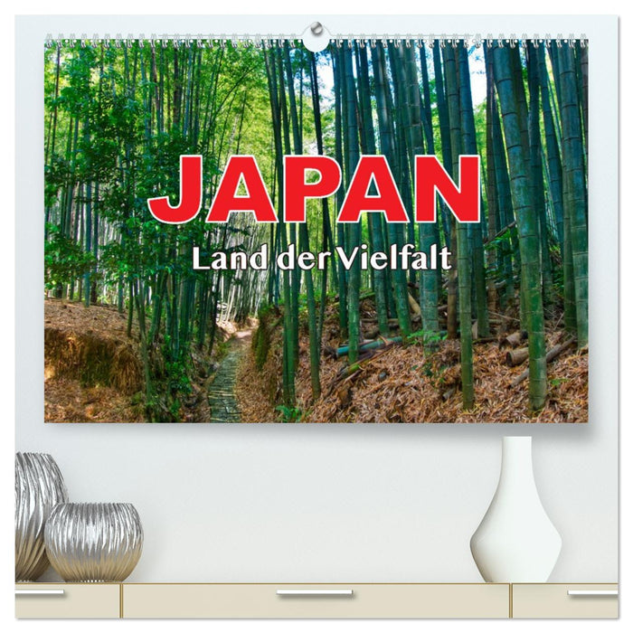 Japan - Land der Vielfalt (CALVENDO Premium Wandkalender 2027)