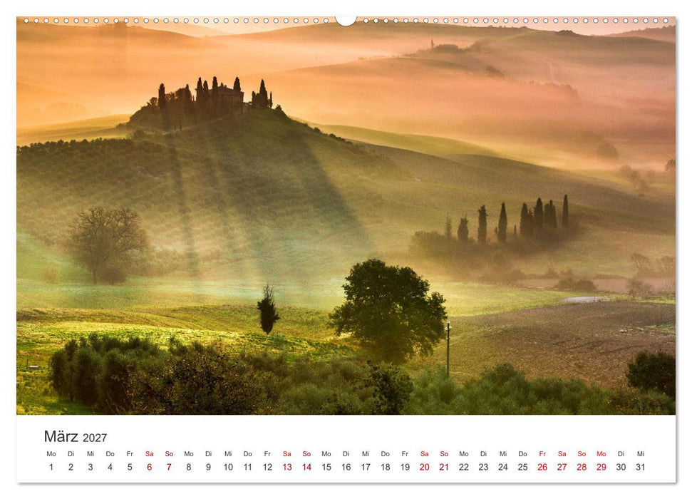 Traumziel Toskana (CALVENDO Wandkalender 2027)