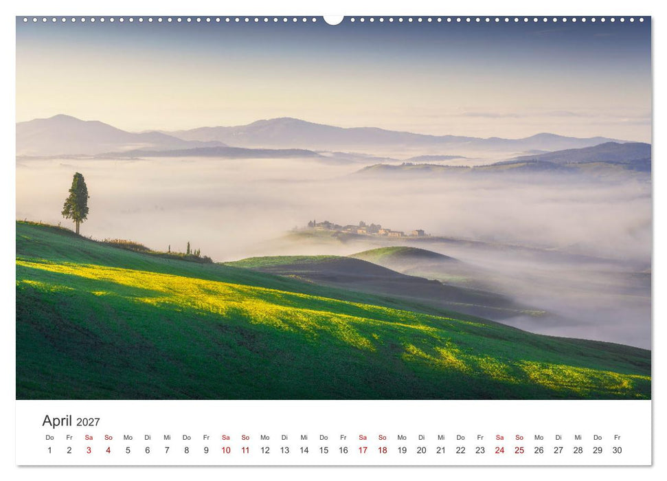 Traumziel Toskana (CALVENDO Wandkalender 2027)