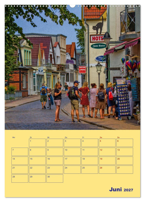 Sehnsuchtsort Warnemünde (CALVENDO Wandkalender 2027)