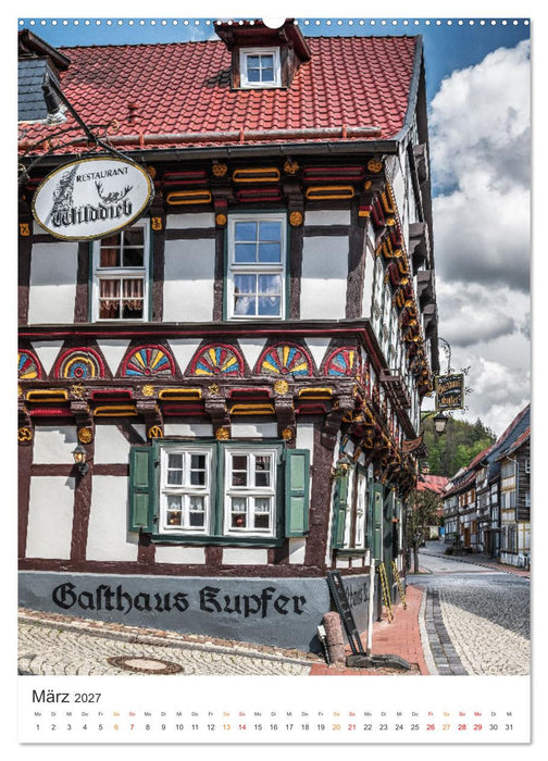 Stolberg im Südharz (CALVENDO Premium Wandkalender 2027)