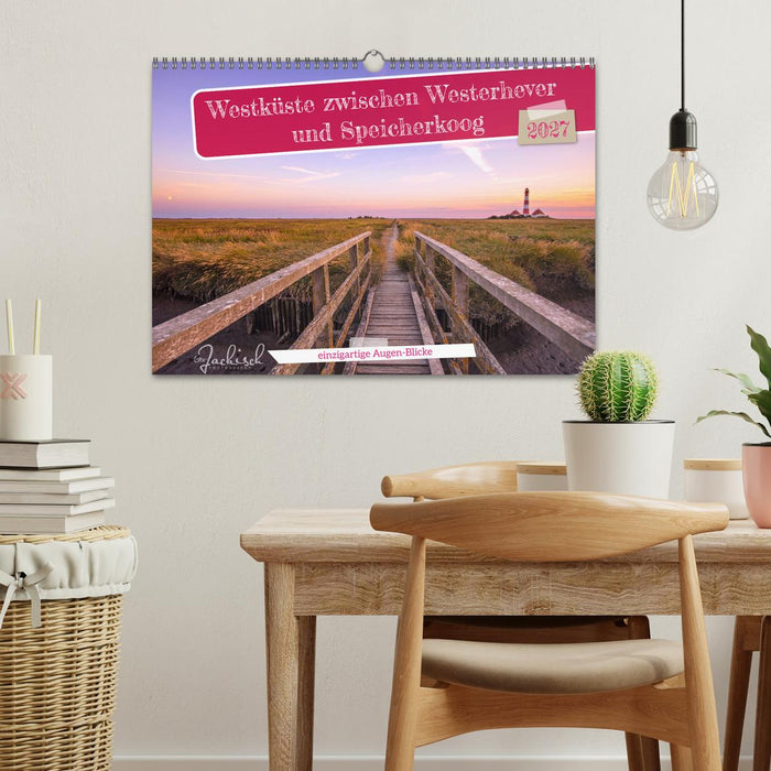 Westküste zwischen Westerhever und Speicherkoog (CALVENDO Wandkalender 2027)