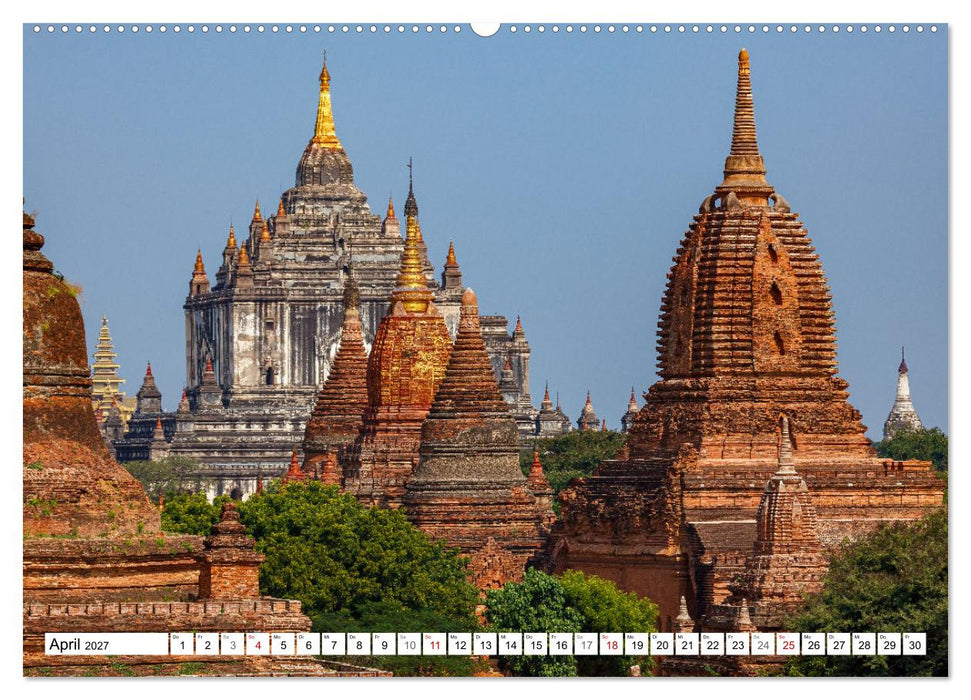 WUNDERVOLLES BAGAN (CALVENDO Premium Wandkalender 2027)