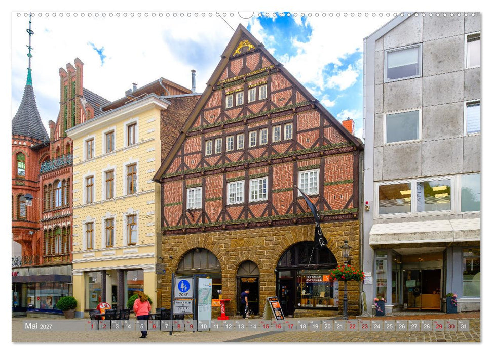 Ein Blick auf die Hansestadt Minden (CALVENDO Premium Wandkalender 2027)