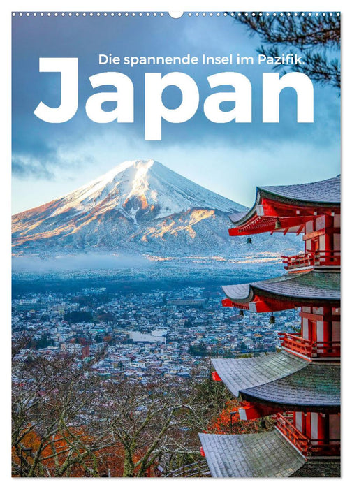 Japan - Die spannende Insel im Pazifik. (CALVENDO Wandkalender 2027)