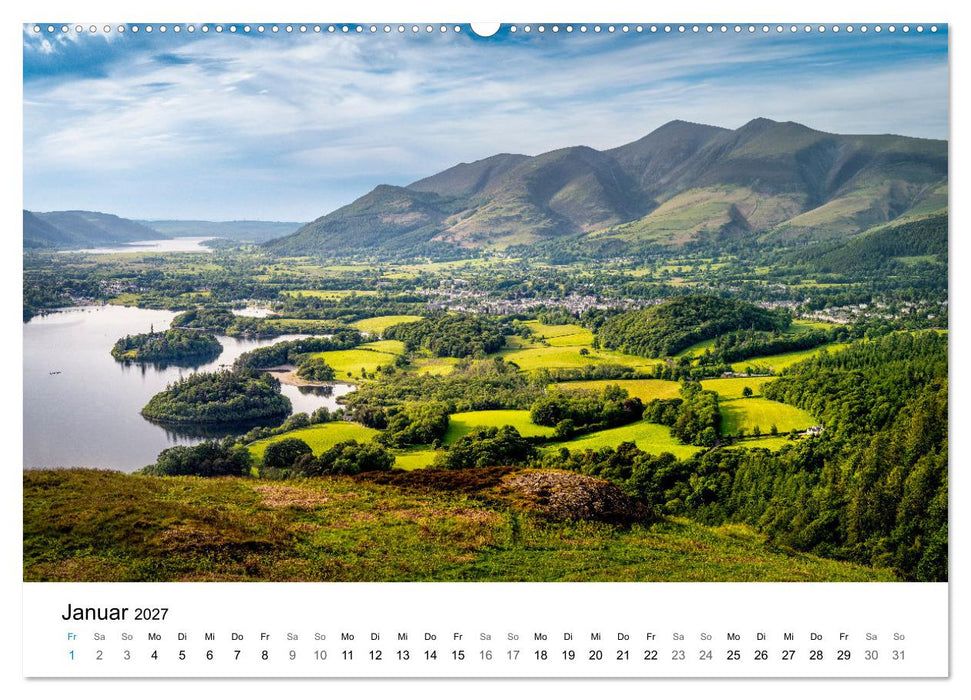 Lake District - Ein Juwel Englands (CALVENDO Wandkalender 2027)