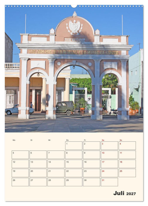 Kuba - Inselparadies in der Karibik (CALVENDO Premium Wandkalender 2027)