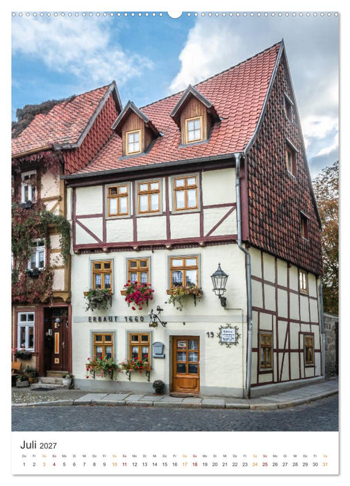 Altstadt Quedlinburg (CALVENDO Premium Wandkalender 2027)