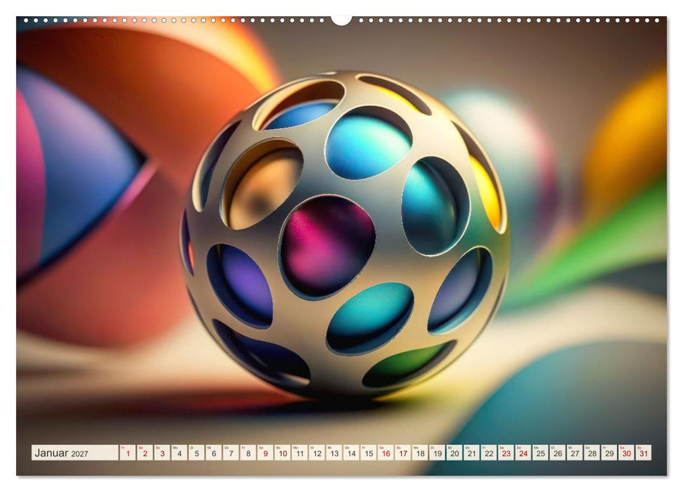Kunst Form (CALVENDO Wandkalender 2027)