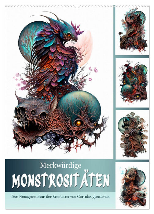 Merkwürdige Monstrositäten (CALVENDO Wandkalender 2027)
