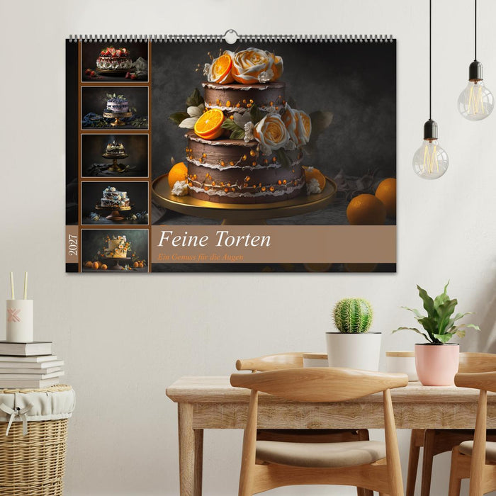 Feine Torten (CALVENDO Wandkalender 2027)
