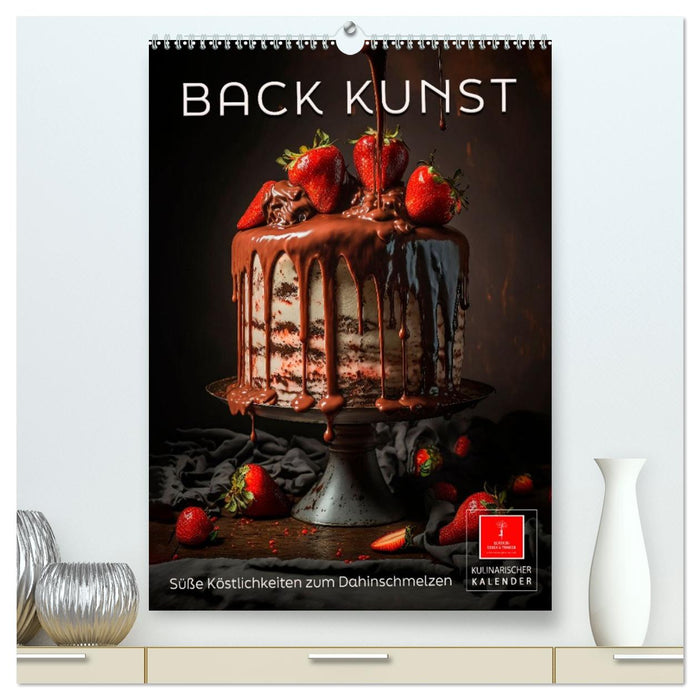 Back Kunst - Süße Köstlichkeiten zum Dahinschmelzen (CALVENDO Premium Wandkalender 2027)