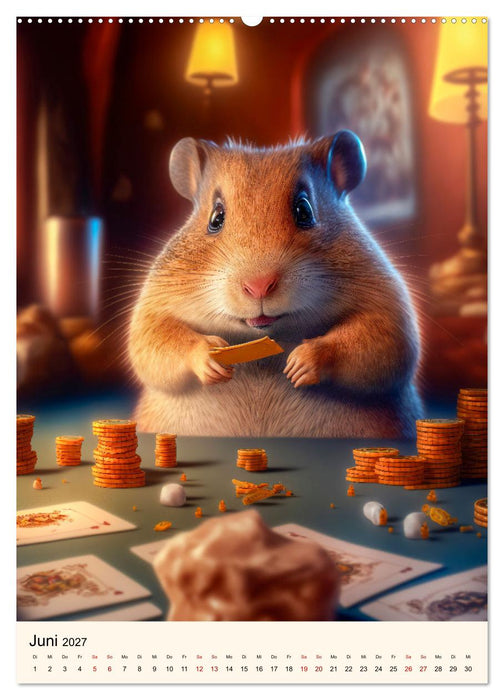 Was für ein Hamster (CALVENDO Premium Wandkalender 2027)