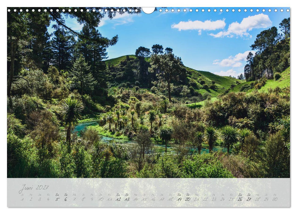 Neuseeland von Nord bis Süd (CALVENDO Wandkalender 2027)