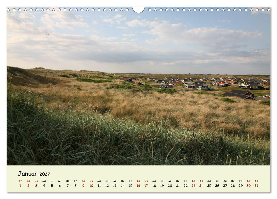 Unterwegs in Dänemark von der Nordsee bis zur Ostsee (CALVENDO Wandkalender 2027)