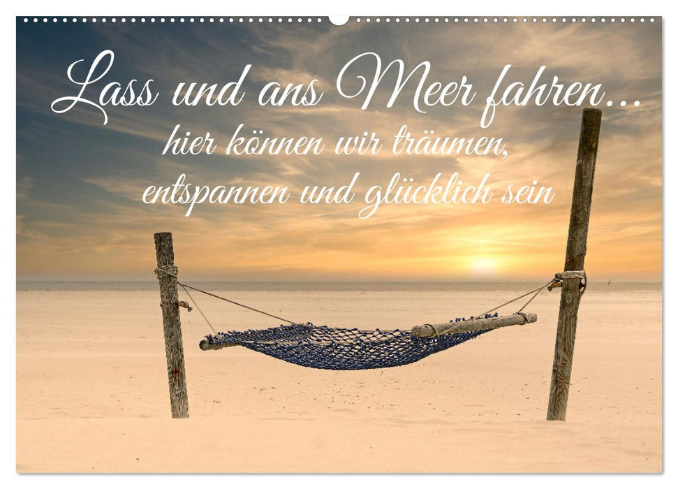 Lass uns ans Meer fahren (CALVENDO Wandkalender 2027)