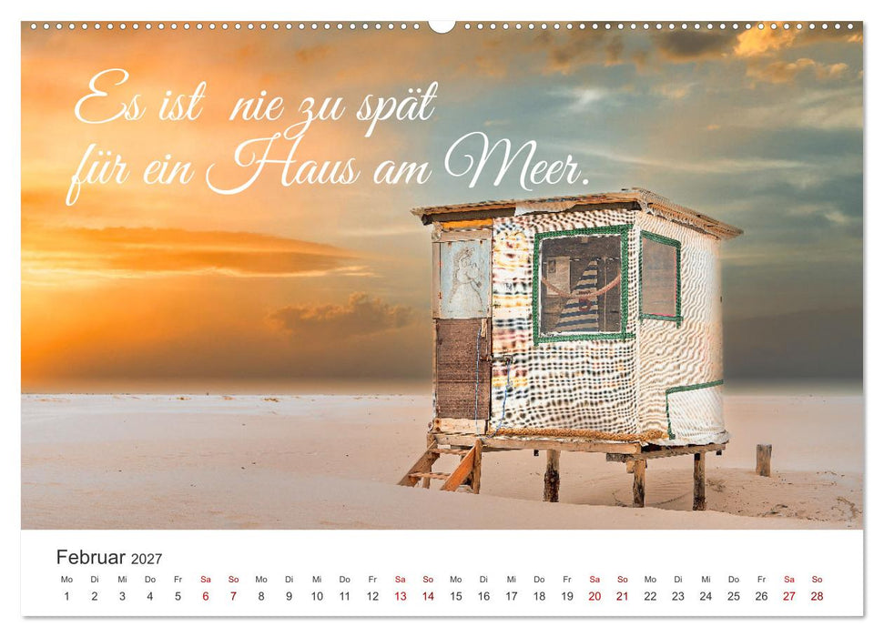 Lass uns ans Meer fahren (CALVENDO Wandkalender 2027)
