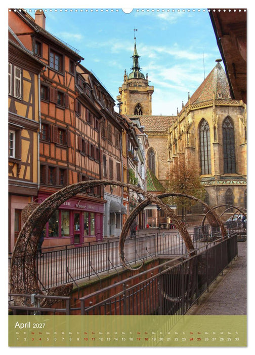 Reise durchs Elsass (CALVENDO Premium Wandkalender 2027)