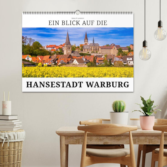 Ein Blick auf die Hansestadt Warburg (CALVENDO Wandkalender 2027)