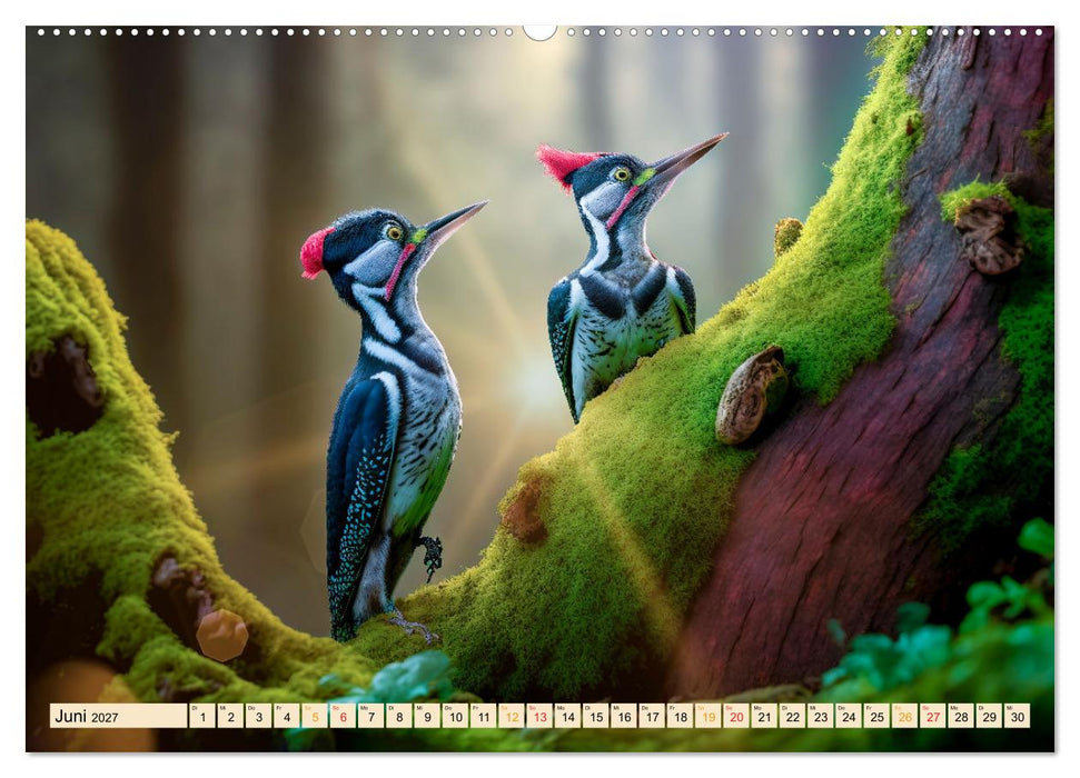 Putzige Tierwelt - gemeinsam die Welt entdecken (CALVENDO Premium Wandkalender 2027)