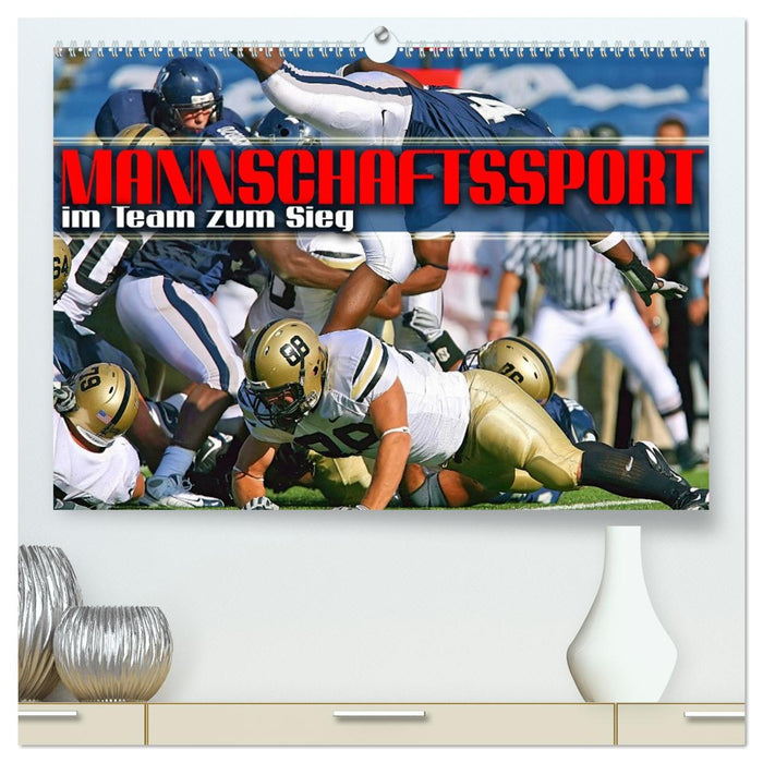 Mannschaftssport - im Team zum Sieg (CALVENDO Premium Wandkalender 2027)