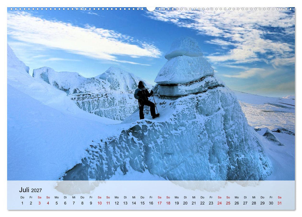 Extremsport Eisklettern (CALVENDO Premium Wandkalender 2027)
