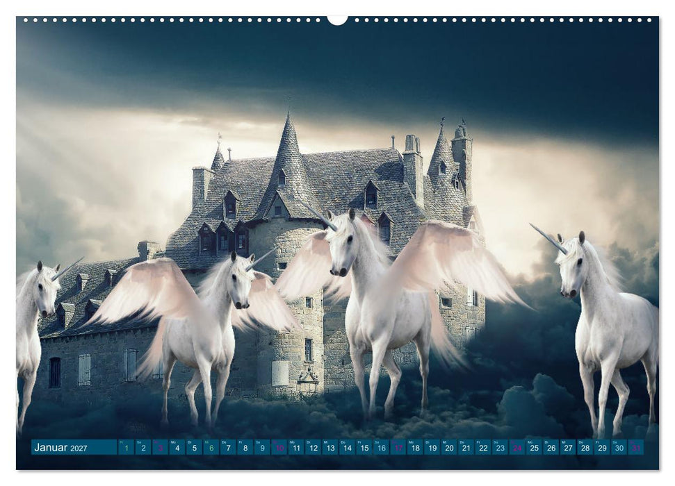 Pferde Fantasie (CALVENDO Wandkalender 2027)