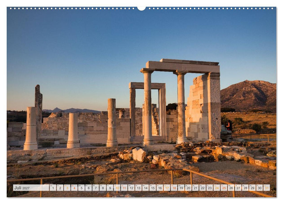 Die Insel Naxos - Abseits der touristischen Pfade (CALVENDO Premium Wandkalender 2027)