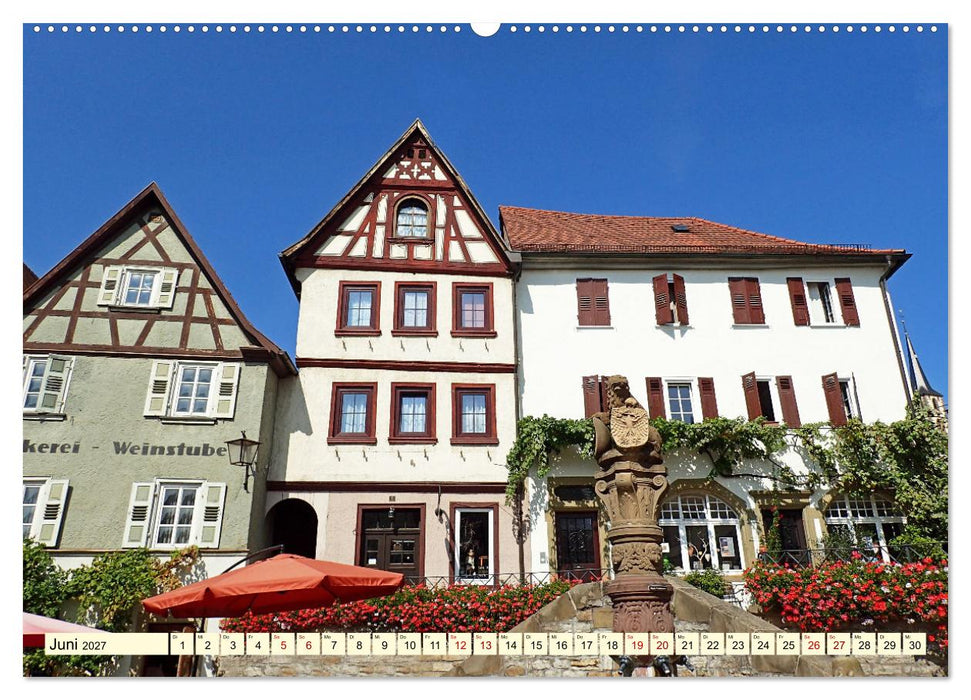 Unterwegs in Bad Wimpfen (CALVENDO Wandkalender 2027)