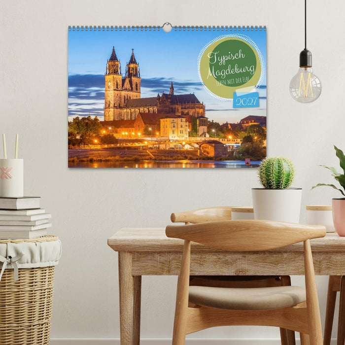 Typisch Magdeburg (CALVENDO Wandkalender 2027)