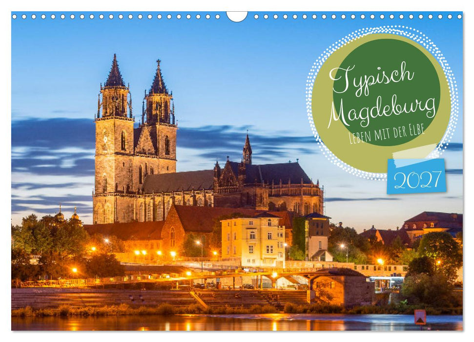 Typisch Magdeburg (CALVENDO Wandkalender 2027)