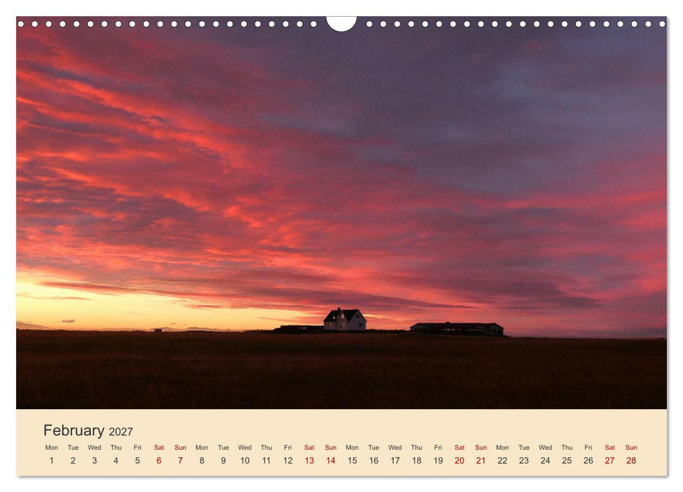 World sunsets (CALVENDO Monthly Calendar 2027)