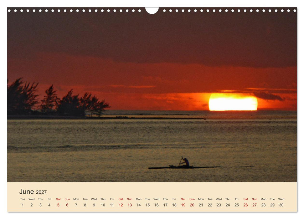 World sunsets (CALVENDO Monthly Calendar 2027)