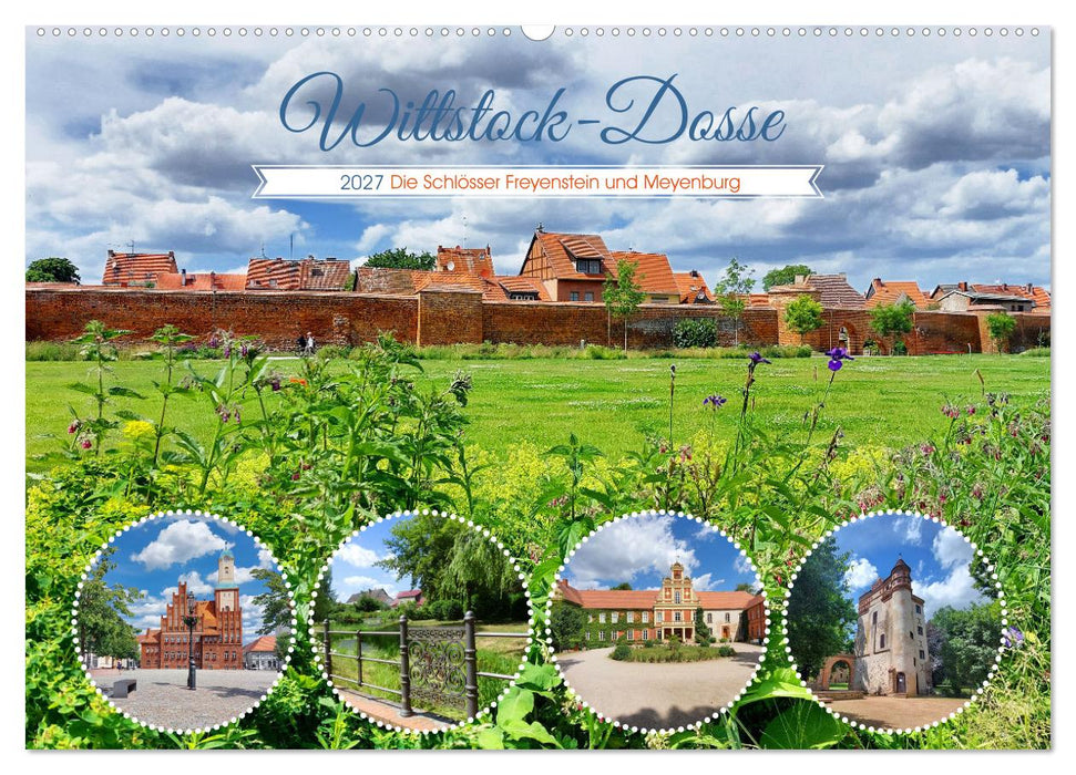 Wittstock-Dosse - Die Schlösser Freyenstein und Meyenburg (CALVENDO Wandkalender 2027)